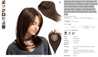 Hair Toppers for Women 14" Hair Pieces