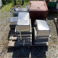 Stainless Commercial Grade Pans and Camaro