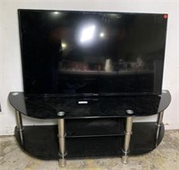 Pioneer 50" TV & Modern Media Stand