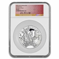 2023 5 Oz Silver Eos & The Horses Ms-70 Ngc (fdi)