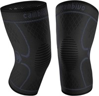 CAMBIVO Knee Brace Support(2 Pack), Knee Compressi