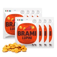 2023/10BRAMI Lupini Beans Snack, Hot Chili Pepper