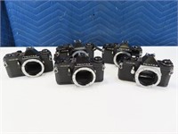 (5) AS IS Pentax ME-Super Cameras *Parts~Repair*