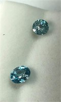 $300. Rare Assorted Blue Zircon (2ct)