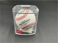 Sealed Official MLB Rawlings Baseball In Case