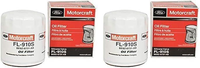 Motorcraft - Oil Filter (FL910S) Pack of 2