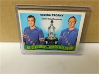 1971-72 OPC Giacomin /Villemure #248 Veina Trophy