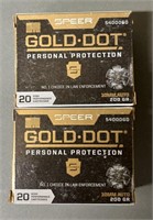 40 rnds Speer Gold Dot 10mm Auto Ammo