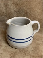 Vintage Pottery Pitcher 4.5" tall
