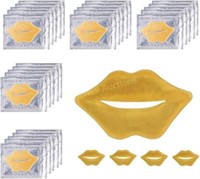 24K Golden Crystal Lip Masks  30pc Lip Care