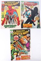 THE AMAZING SPIDER-MAN #85, #86 & #87 COMIC BOOKS