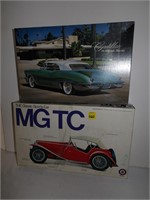 MG & Cadillac Model kits