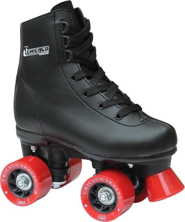 Chicago  Boys Skates - Size J10 - BLACK