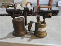 2 VINTAGE BLOW TORCHES