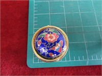 Very nice enamel pill/coin case.