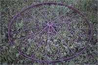 1 Iron Wagon Wheel 54"