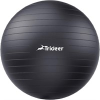 Trideer Thick Yoga Ball, Heavy Duty, Black L