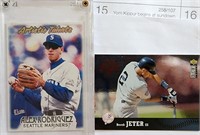 1988 Alex Rodriguez & 1997 Derek Jeter cards!