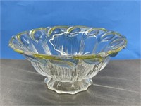 Art Glass Bowl, 10 " round