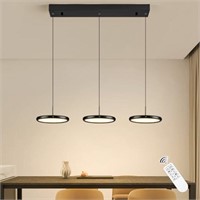 ORANOOR Modern Black Pendant Lighting for Kitchen