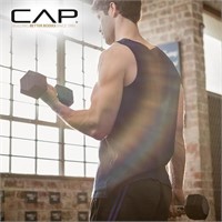 CAP Barbell 50 LB Coated Hex Dumbbell Weight