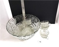 Punch Bowl with Cups