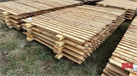 5 - 10' x 5' Interlocking Wood Panels
