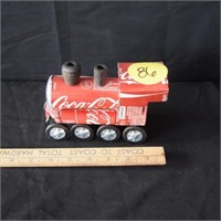 Handcrafted Coca Cola Train