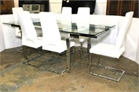 Artsymen Ultra Modern Glass Dining Table