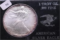 1995 SILVER EAGLE GEM