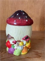 Vintage Little Mushroom Canister