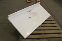 Imperial Vanity Counter Top w/Sink, Approx 49"x22"