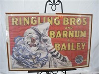 RINGLING BROS AND BARNUM & BAILEY VINTAGE POSTER