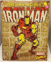 Metal Ironman Sign Marvel
