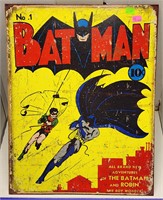 Batman Metal Sign