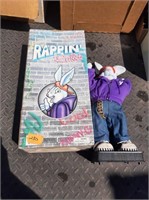 rappin rabbit animated figure