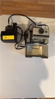 VINTAGE POLAROID CAMERA IN CASE AND MODERN