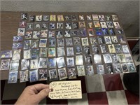 100 high grade baseball cards Bo Jackson D Jeter +