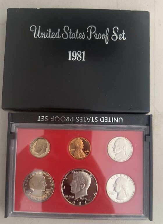 1981 UNITED STATES PROOF SET