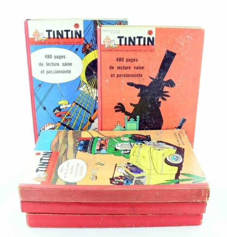 Journal Tintin. Recueils BE 48 à 52 (1960-1961)