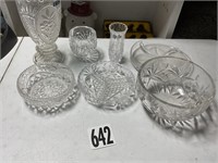 Misc Glassware & Crystal - 7 pcs