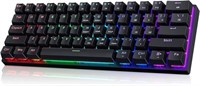 Portable 60% Mechanical Gaming Keyboard,60 Percent
