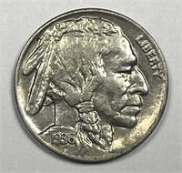 1936 Buffalo Nickel Brilliant Uncirculated BU