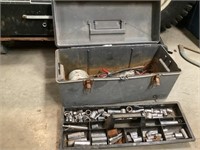 Grey tool box