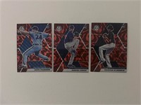 Baseball Red Prizm Rookie Cards