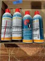 (4) Cans of Greaseless Lubricate