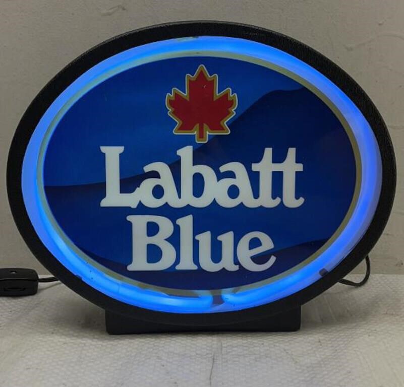 Labatt Blue LED Sign 9x7.5in