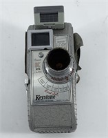 Keystone Vintage video camera hand cranking