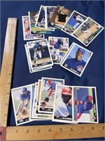 Baseball card set 478-506 upper deck collectors