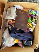 Pallet lot with boxes full of miscellaneous items: